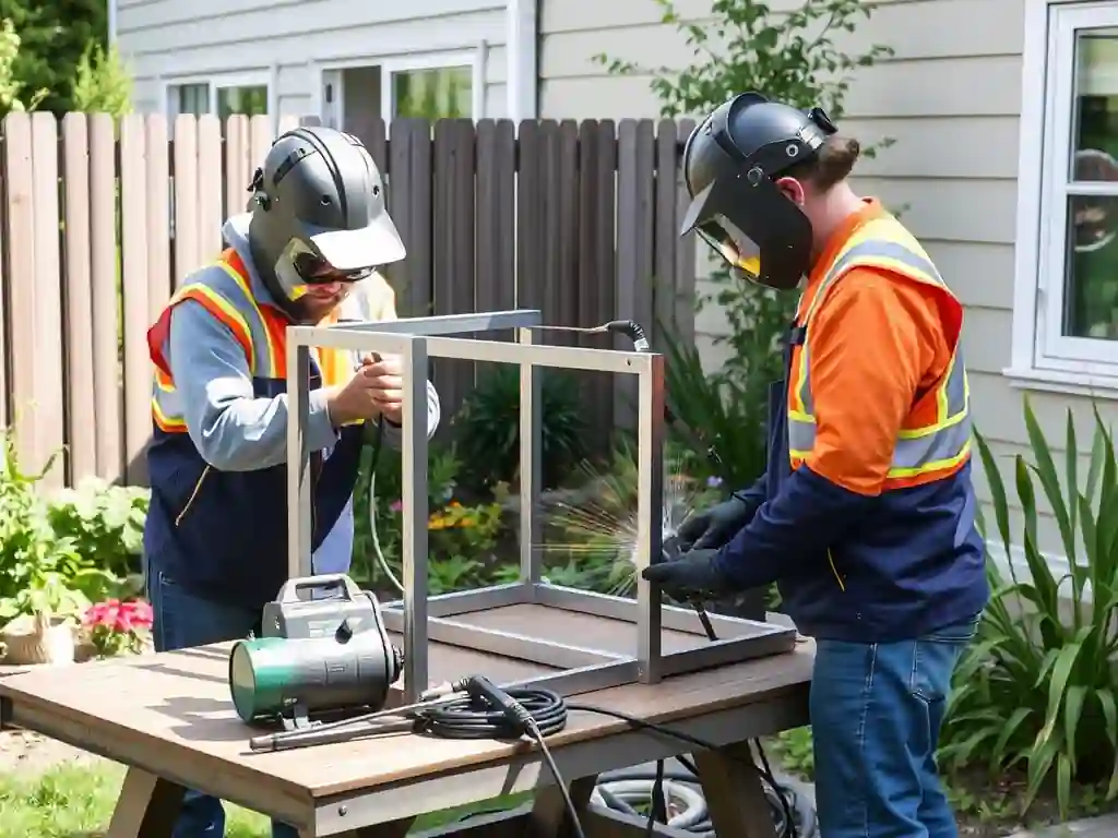 Expert welding and steel fabrication services in Doha